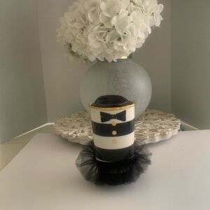 Starbucks Black & White tutu collectors 12oz Alice & Olivia Travelers Mug